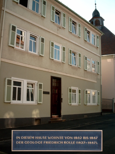 Haus Dorotheenstraße 7: Friedrich Rolle (1827–1887) lebte von 1862 bis zu seinem Tode 1887 in diesem Haus (Quelle: R. Haag)